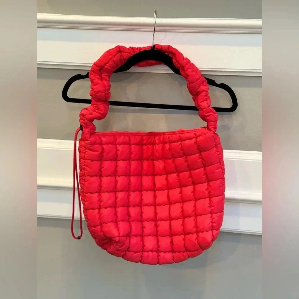 NWT Anthropologie Nylon Scrunch Tote - Picture 3 of 5